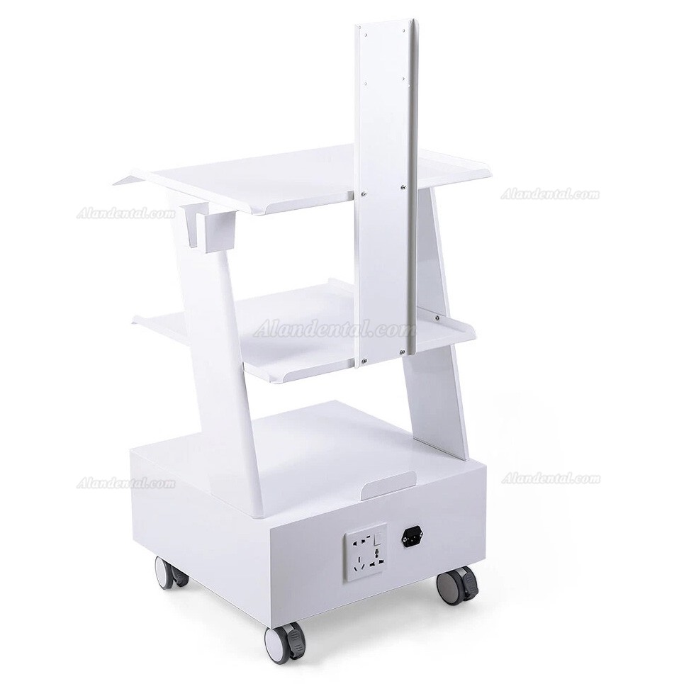 Dentech K2 Dental Mobile Cart Instrument Trolley With Storage Cabinet